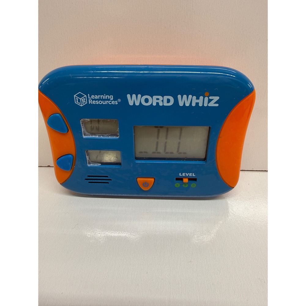 Learning Resources Word Whiz Electronic Flash Card Spelling Game LER8899